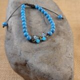 BUTTERFLY BEADED BRACELET