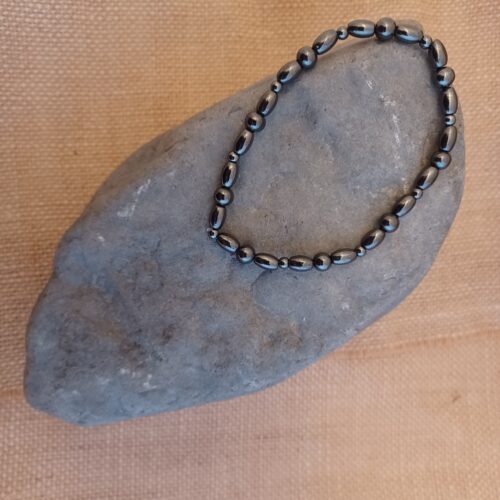 MAGNETIC HEMATITE BRACELET/ ANKLET